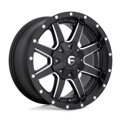 FUEL MAVERICK 20X10 5X5.5/150 -18 MATTE BLACK MILLED **CLEARANCE**
