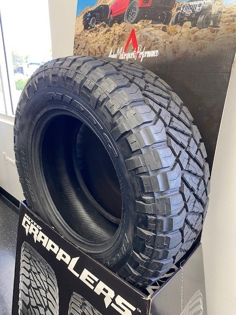 38X12.50R17LT C 118Q NITTO RIDGE GRAPPLER TIRES