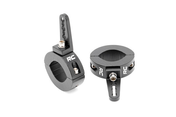 Rough Country 70172 LED Light Adjustable 2.5-3" OD Tube Mounting Clamps | Universal