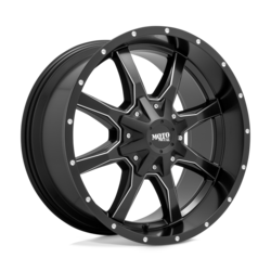 MO970 20X12 6X5.5/ 6X135 SEMI GLOSS BLACK MILLED